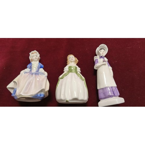 113 - 3 Royal Doulton figurines Dinky Doo HN1678, Penny HN2338 & Anna HN2802