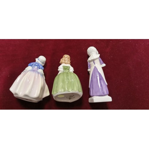 113 - 3 Royal Doulton figurines Dinky Doo HN1678, Penny HN2338 & Anna HN2802