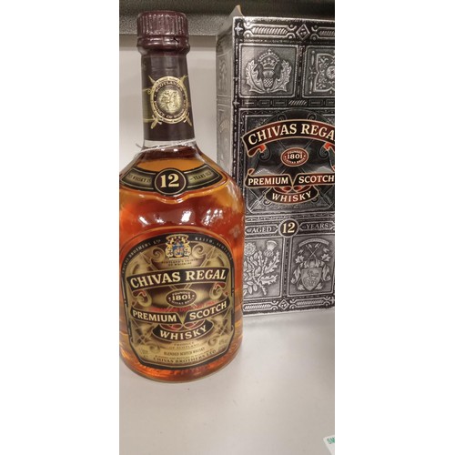 204 - Chivas Regal premium scotch whisky in original box 1L 40 vol