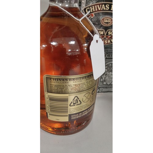 204 - Chivas Regal premium scotch whisky in original box 1L 40 vol