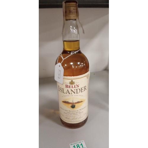 181 - Bells Islander Scotch whisky 1L 43 vol