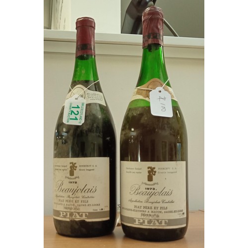 121 - 1972 &73 Beaujolais 1L wines