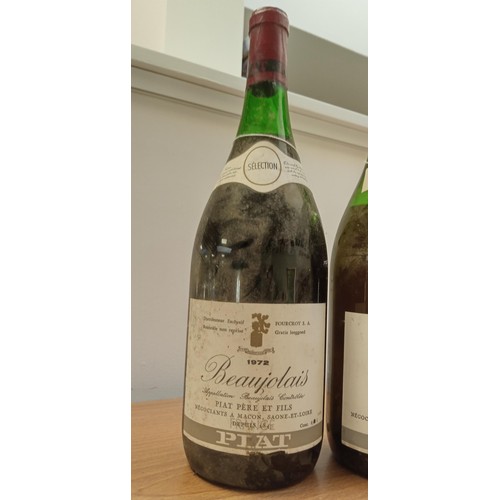 121 - 1972 &73 Beaujolais 1L wines