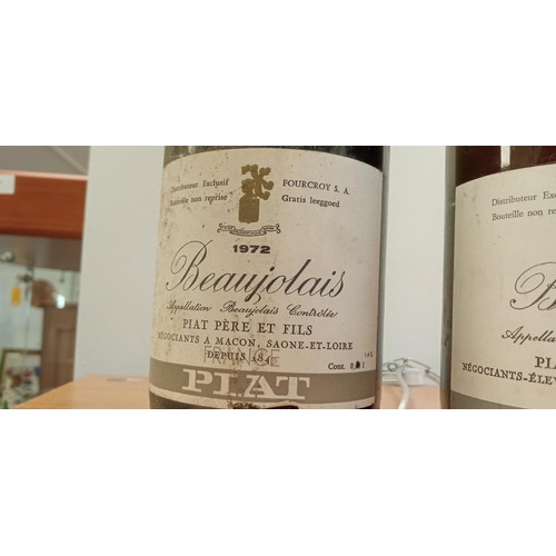 121 - 1972 &73 Beaujolais 1L wines