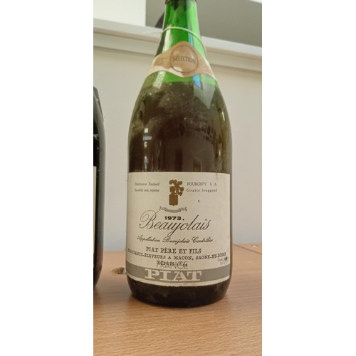 121 - 1972 &73 Beaujolais 1L wines