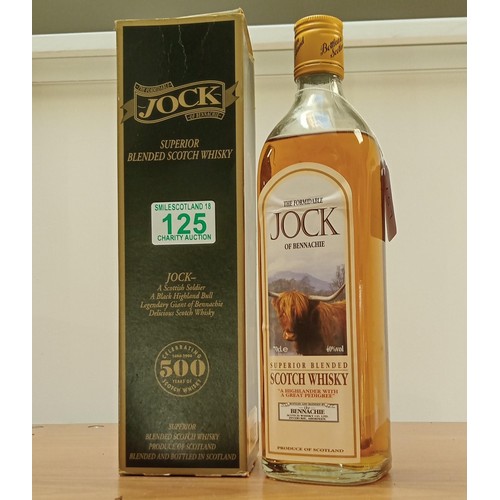 125 - The Formidable Jock of Bennachie scotch whisky by the Bennachie Scotch whisky Company Inverurie in o... 