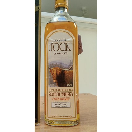 125 - The Formidable Jock of Bennachie scotch whisky by the Bennachie Scotch whisky Company Inverurie in o... 