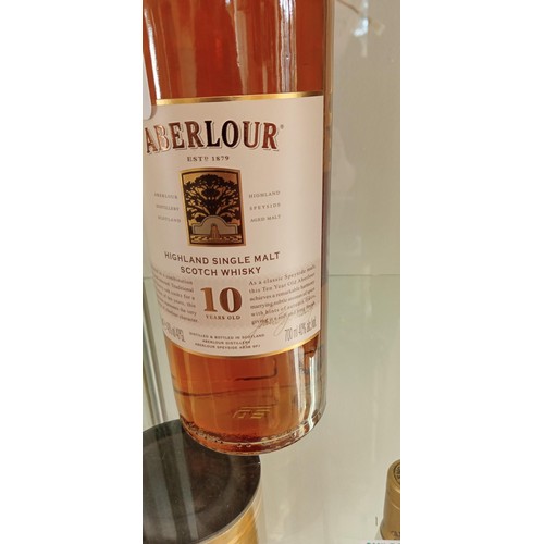 127 - Aberlour 10 year old highland single malt scotch whisky in original tube 70cl 40 vol