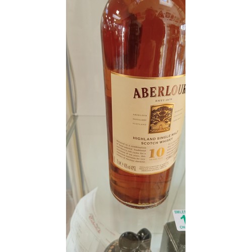 131 - Aberlour 10 year old highland single malt scotch whisky in original tube 70cl 40 vol