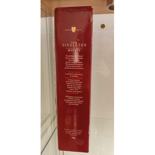 128 - The Singleton of Auchroisk single malt scotch whisky year 1981 in original packaging 70 cl 40 vol