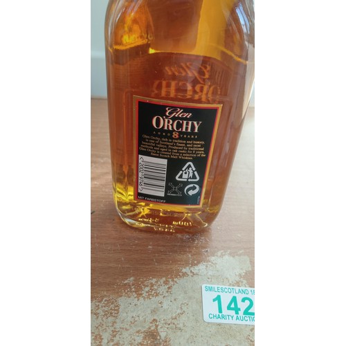 142 - Glen Orchy 8 year old pure malt scotch whisky 70cl 40 vol