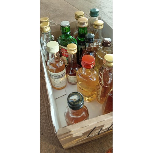 147 - Selection of whisky miniatures