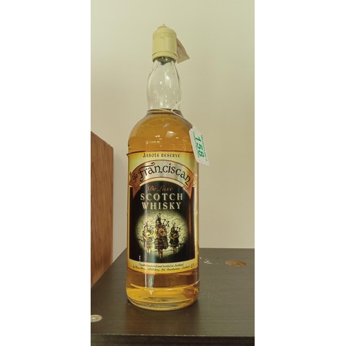 158 - Ye Franciscan Abbots reserve scotch whisky 1L 40 vol