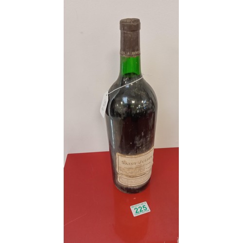 225 - Saint Julien 1974 Bordeaux Wine 150cl