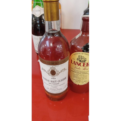 235 - 2 Bottles of Lancers white & rose wine plus 2 others