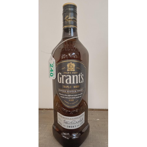 240 - William Grants triple wood blend 40 vol 700ml