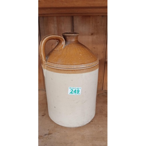 249 - Medium salt glazed flagon