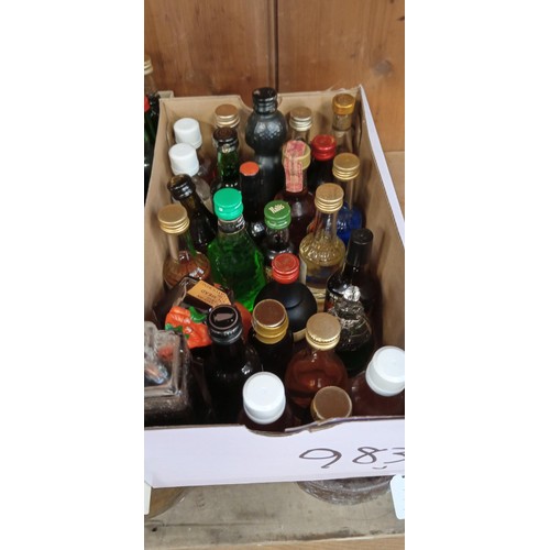 253 - Selection of miniatures to include liqueurs etc