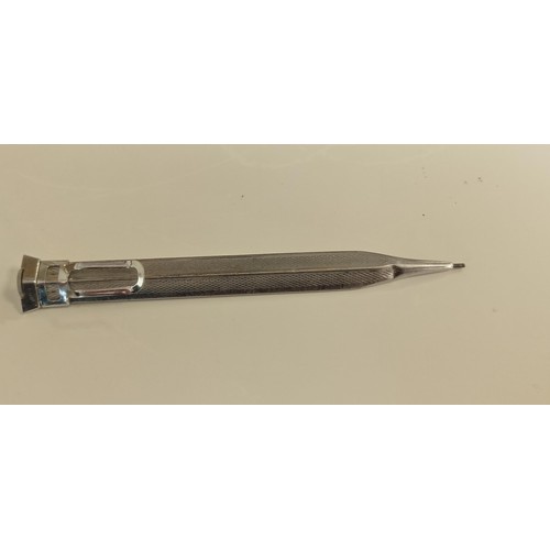 267 - Vintage Eversharp 4 square pencil plus other collectable pencils and a pocket pen, pencil protector