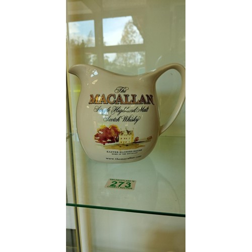 273 - Vintage Macallan whisky jug by H C W