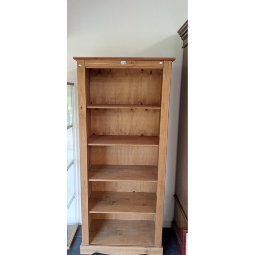 275 - Wooden shelving unit