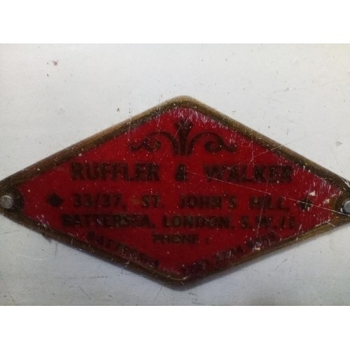 287 - Vintage Deluxe Ice Hockey game by Ruffler & Walker Battersea London