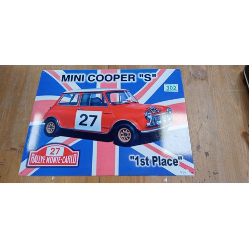 302 - Mini Cooper S sign