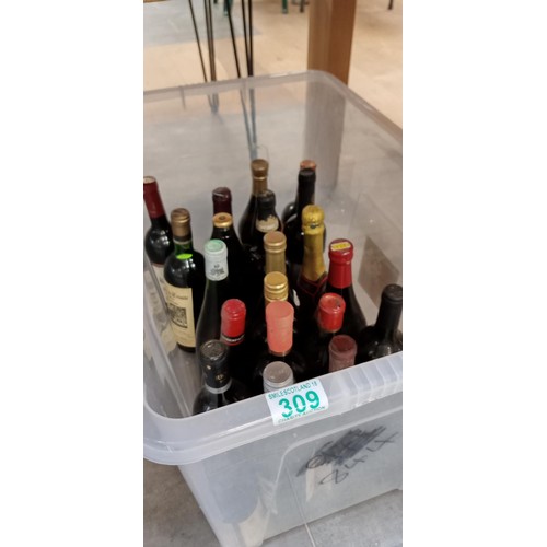 309 - Selection of mainly vintage wines