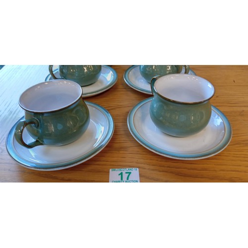 17 - 26 piece Denby dinner set