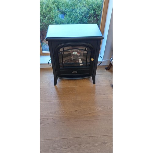 51 - Dimplex electric fire model CLB20E believed unused