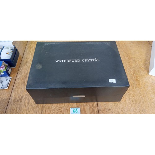 68 - Vintage Waterford Crystal decanter in original box