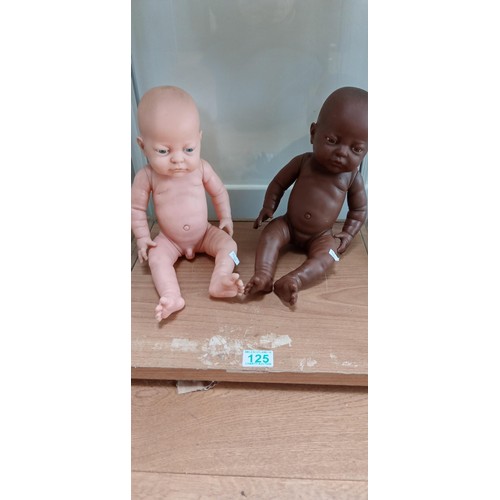 125 - Pair of vintage anatomical dolls