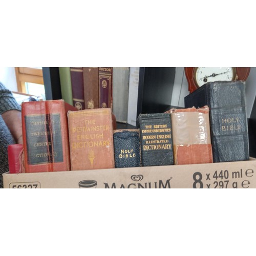 157 - Selection of mainly bibles