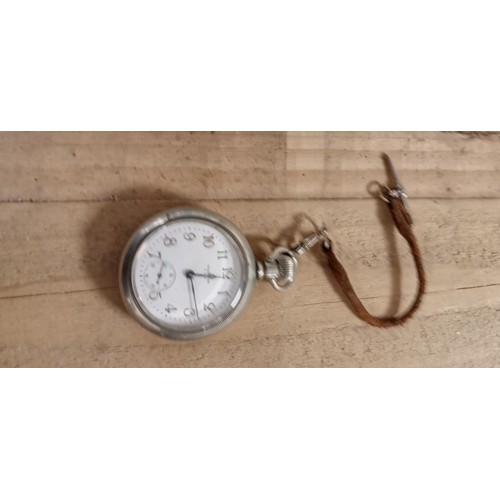 236 - 2 Vintage pocket watches plus an unusual albert chain