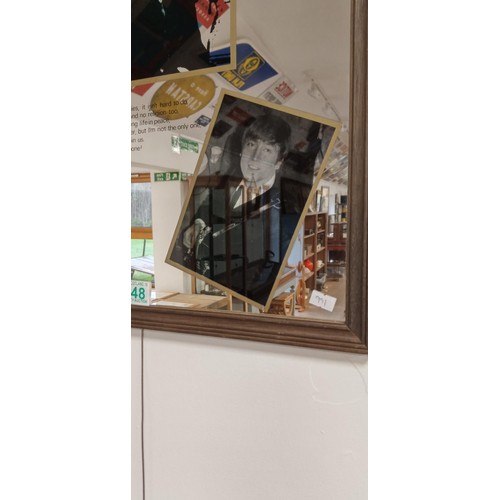 248 - John Lennon 1940-80 commemorative mirror