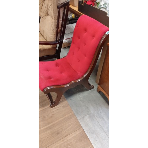 292 - Vintage slipper chair