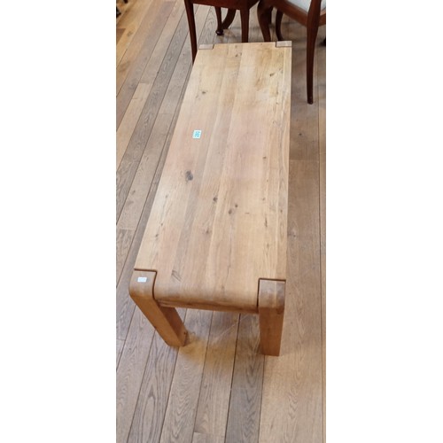 293 - Oak bench