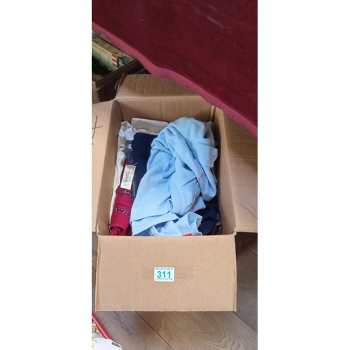 311 - Box of scarves and more