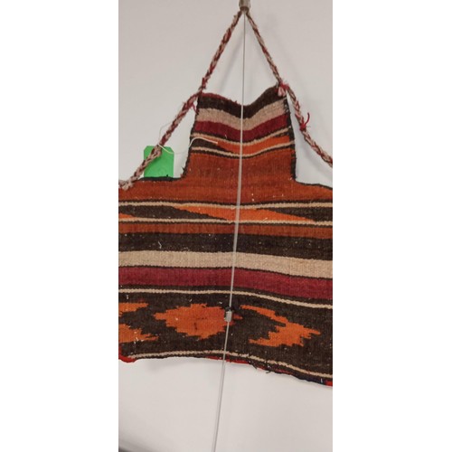 25 - Handmade Azerbaijan salt bag with flat weave