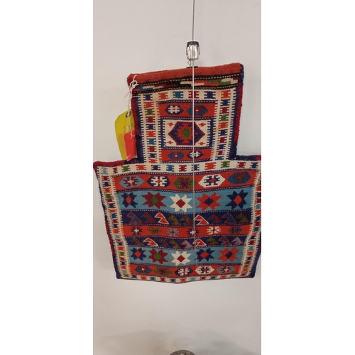 28 - Handmade Azerbaijan salt bag in flat weave