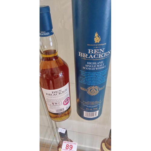 89 - Ben Bracken highland single malt scotch whisky 40vol 70cl