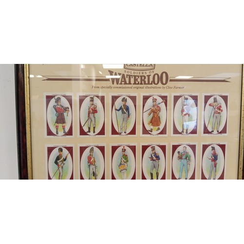 116 - Framed Soldiers of Waterloo 30 cards issued June 1995