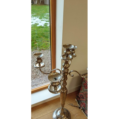 144 - Large candelabra standing 1m high approx.