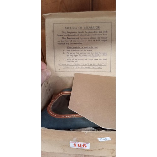 166 - Vintage ARP respirator in original box