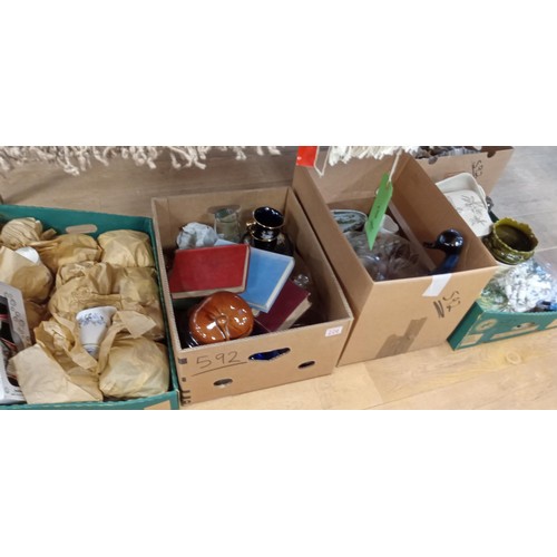 226 - 5 boxes of mixed items