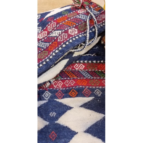 233 - Handmade Azerbaijan flat weave saddle bag