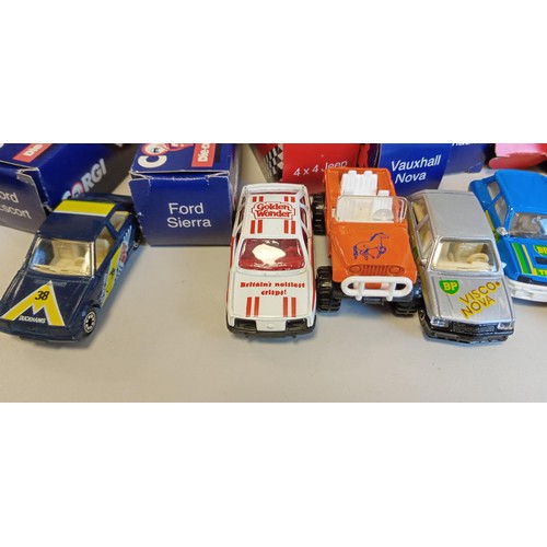 19 - 9 Corgi vehicles in original boxes