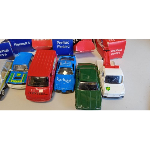 19 - 9 Corgi vehicles in original boxes