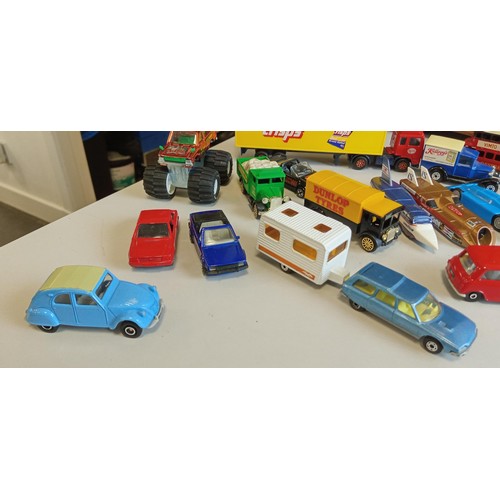 22 - Selection of mainly Corgi, Lledo and Matchbox cars