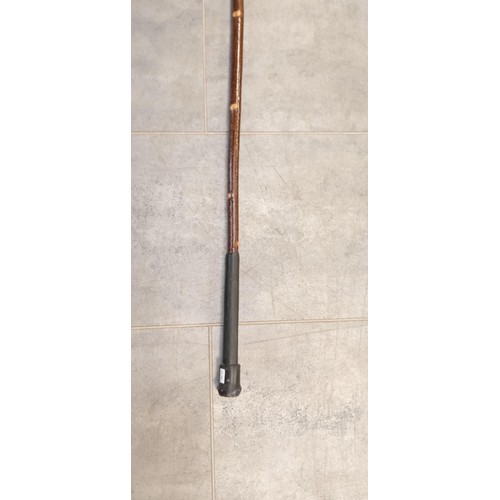 19 - Wading stick for rivers and fishing with weighted bottom